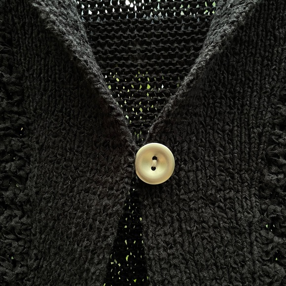 ALFANI Black Knit Bolero / Shrug - Picture 4 of 8